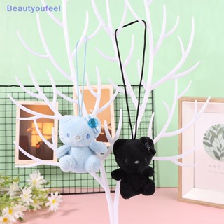 [Beautyoufeel] จี้ตุ๊กตาคิตตี้น่ารัก ผ้ากํามะหยี่ขนนิ่ม ของขวัญสําหรับคู่รัก