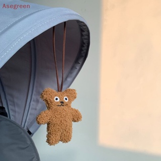 [Asegreen] สติกเกอร์พวงกุญแจ จี้ตุ๊กตาการ์ตูนหมีน่ารัก ป้องกันการสูญหาย สําหรับตกแต่งกระเป๋าเดินทาง