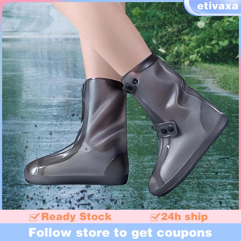etivaxa-ผ้าคลุมรองเท้า-ยืดหยุ่นสูง-กันน้ํา-สําหรับเดินทาง-ตั้งแคมป์-เดินป่า