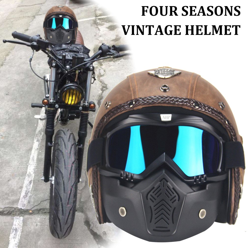 men-and-women-retro-helmet-retro-helmet-motorcycle-motor-car-half-helmet