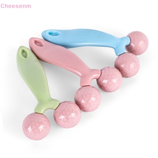 Cheesenm ลูกกลิ้งนวดหน้า 3D หมุนได้ 360 องศา กระชับผิวหน้า ลดริ้วรอย TH