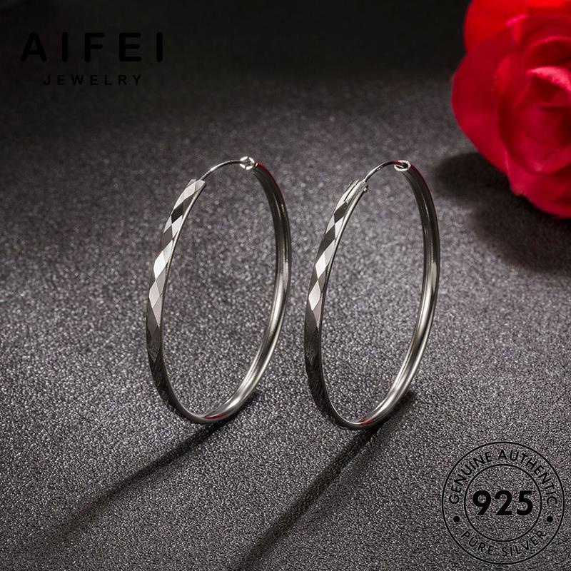 aifei-jewelry-เครื่องประดับ-925-เงิน-เครื่องประดับ-แฟชั่น-ต่างหู-silver-ตุ้มหู-แท้-ห่วง-เกาหลี-หนีบ-ผู้หญิง-ต้นฉบับ-ดอกไม้รถเพชรที่เรียบง่าย-e358