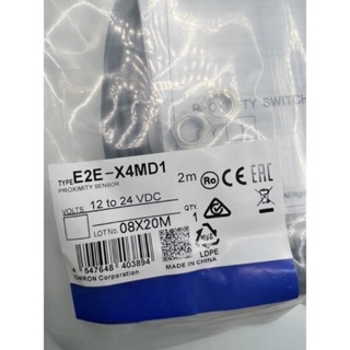 E2E-X4MD1  2M 12to24vdc 2สาย ของใหม่ พร้อมส่งที่ไทย ออกบิลได้