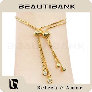 Beautibank 1 ชิ้น เรขาคณิต ปรับได้ ดึงออก สร้างสรรค์ DIY สร้อยข้อมือ เด็กผู้หญิง