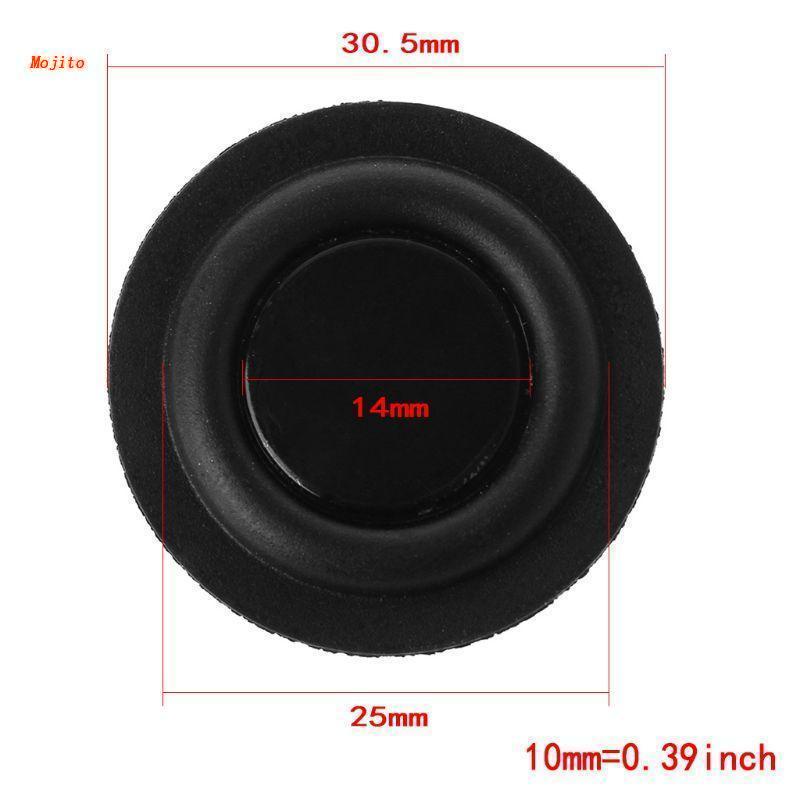 Radiateur Basse Passif 40mm Pour Subwoofer - Membrane Caoutchouc, Améliore Les Graves Et La Vitesse De Réponse - 10