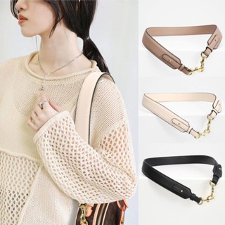 สายสะพายกระเป๋าหนังแท้ หนัง PU บระดับ Leather Shoulder Sling Strap Replacement