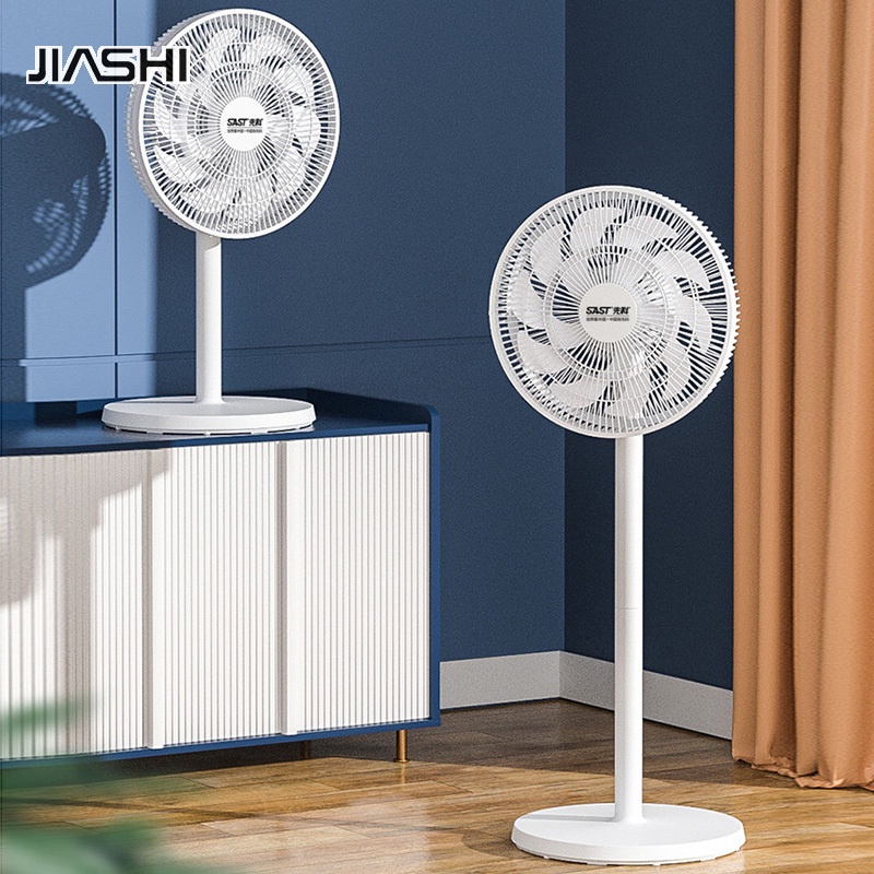 jiashi-พัดลมตั้งพื้น-พัดลมไฟฟ้าเสียงเงียบขนาดเล็กในครัวเรือนพร้อมปริมาณลมมาก