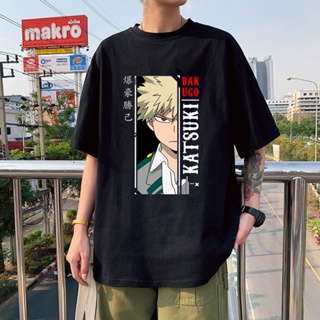 【hot sale】ราคาต่ำสุด!! เสื้อยืดผ้าฝ้าย พิมพ์ลายกราฟิก My Hero Academia Boku No Hero Academia Kawaii Himiko Toga Overd สํ