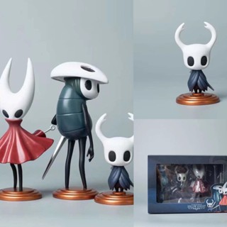 ชุดโมเดลฟิกเกอร์ Gk Hollow Knight Hornet The Knight Quirrel Game 3 ชิ้น ต่อชุด