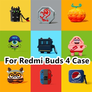 【ส่วนลด】เคสหูฟัง แบบนิ่ม ลายการ์ตูน Kabi Pokeball สําหรับ Redmi Buds 4 Redmi Buds 4