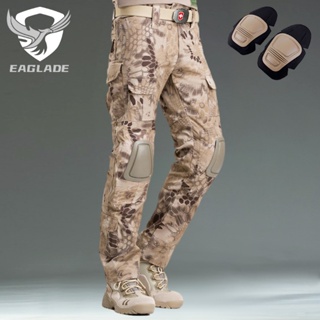Eaglade กางเกงยุทธวิธี ลายกบ YDJX-G2-HXCK กันน้ํา ทนต่อการสึกหรอ ป้องกันเข่า