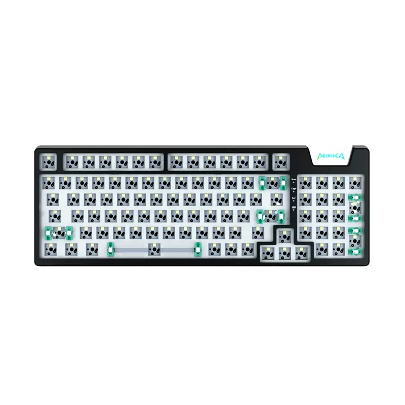 Monka ae98 ชุดคีย์บอร์ดไร้สาย RGB สําหรับคอมพิวเตอร์ | Shopee Thailand