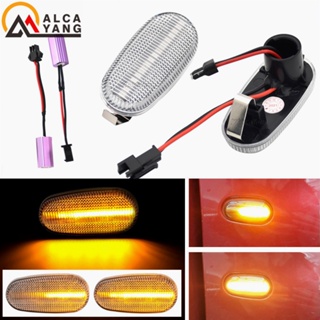 หลอดไฟเลี้ยวไดนามิก LED สําหรับ Alfa Romeo Mito 955 Alfa Romeo Mito 147 GT 937 Fiat Bravo 2 ชิ้น