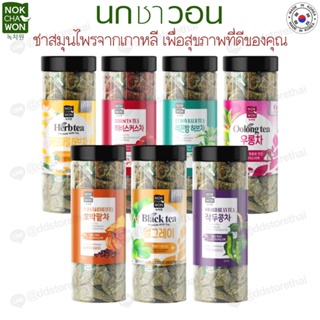 พร้อมส่ง NOKCHAWON ทุกสูตร ชาฟักทองลดไขมัน ชาลดบวม ลดโซเดียม Pumpkin &amp; Red Bean Tea 40 ซอง/60 ซอง