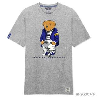 Beverly Hills Polo Club เสื้อยืดคอกลมแขนสั้น Classic Bear รุ่น BNSG007