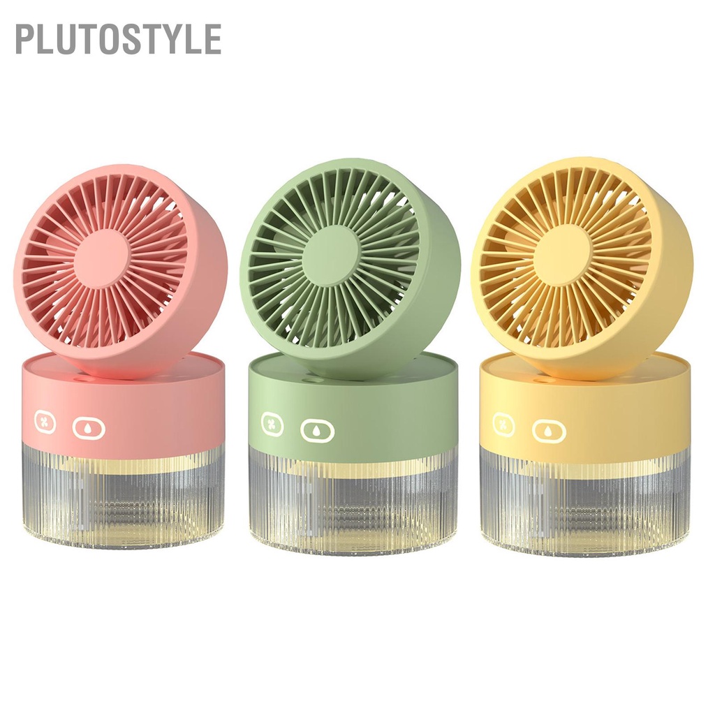 plutostyle-พัดลมระบายความร้อนด้วยน้ำขนาดเล็กพับได้พัดลมตั้งโต๊ะขนาดเล็กพัดลมระบายความร้อน-abs-usb-spray