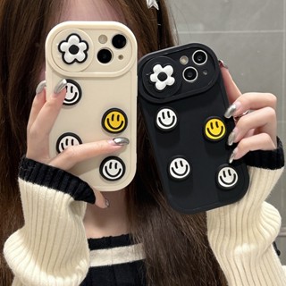 เคสโทรศัพท์มือถือ แบบนิ่ม ลายการ์ตูนหน้ายิ้ม กันกระแทก สําหรับ iPhone 14 14PRO max 13 12PRO max 13pro max 11