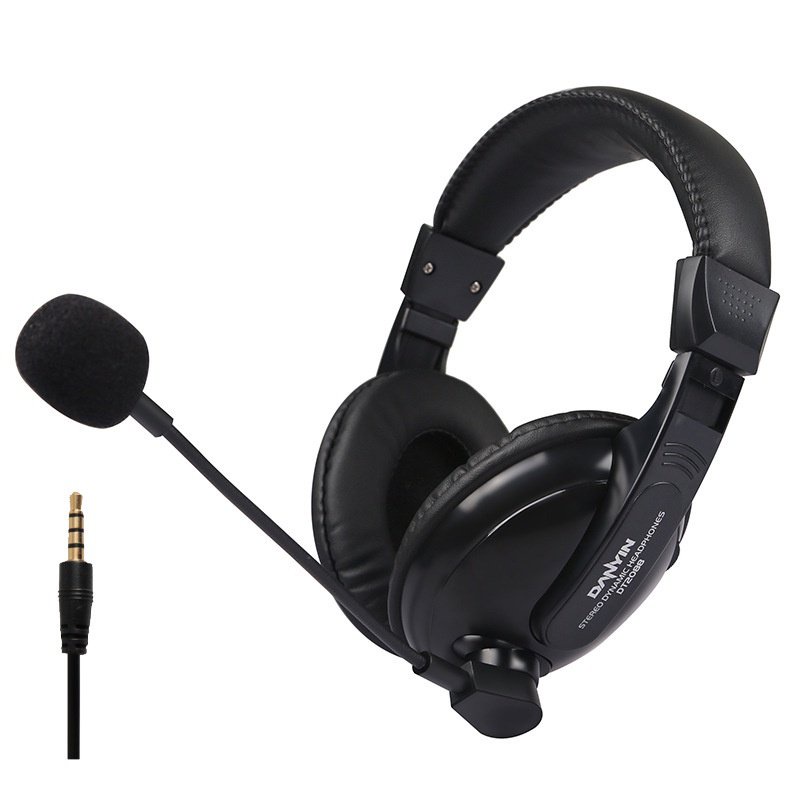 [Spot] Shrimp skin net headset for education and teaching wired ...