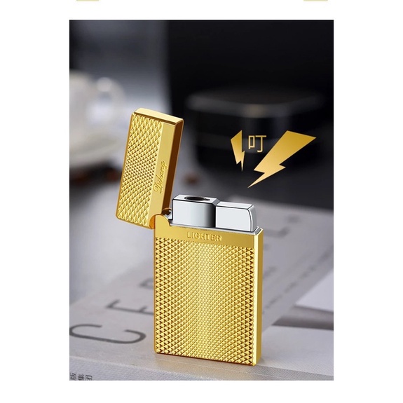 ไฟแช็ค Dupont LIGHTER เงินทอง ไฟฟู่ ไฟแช็ค Shopee Thailand