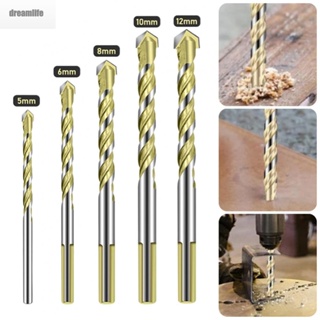 【DREAMLIFE】Get Accurate Drilling in Ceramic Tile Wood Metal Concrete &amp; More 1pc Carbide Tip Drill Bit