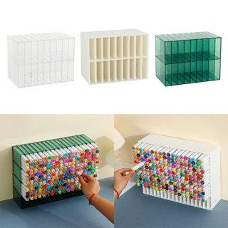 Ch*【พร้อมส่ง】ที่ใส่ดินสอ มาร์กเกอร์ จุของได้เยอะ สําหรับจัดระเบียบโต๊ะ