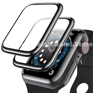 ฟิล์มกระจกนิรภัย แบบนิ่ม 3D HD สําหรับ Apple Watch Series 8 Ultra 7 6 SE 5 4 3 2 1 iWatch ขนาด 41 มม. 45 มม. 44 มม. 42 มม. 40 มม. 38 มม.