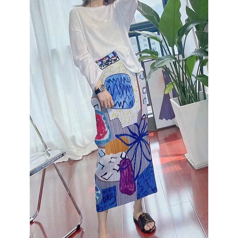 miyake-กระโปรงพลีท-เอวสูง-ทรงสลิม-ยาวปานกลาง-แฟชั่นฤดูใบไม้ผลิ-และฤดูร้อน-สําหรับผู้หญิง-2023