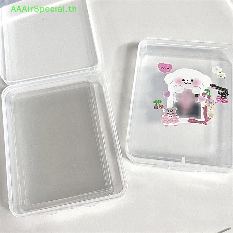 aaairspecial-กล่องพลาสติกใส-ขนาดเล็ก-สําหรับใส่โฟโต้การ์ด