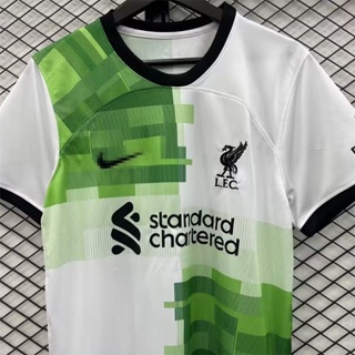 เสื้อบอลทีม Liverpool เยือน ขาว-ขาว 2023/2024 AAA