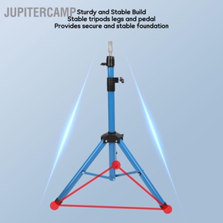  JUPITERCAMP ขาตั้งวิกผมเสริมแรงขาตั้งสามขาปรับความสูงได้หมุนได้ Heavy Duty Manikin Head Tripod พร้อมกระเป๋าใส่สีน้ำเงิน