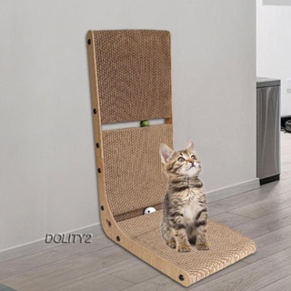 [Dolity2] Cardboard Cat Scratcher L Cats Lounge Cat Scratch Pad Protecting Furniture for Protecting Furniture for Cat Claw with Toys Ball Track