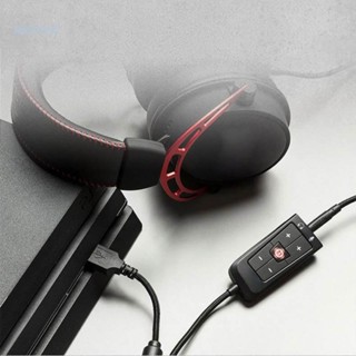 Add AMP DSP อะแดปเตอร์การ์ดเสียงภายนอก USB 7 1 สําหรับ HyperX Cloud II