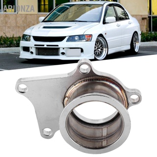 ARIONZA 5 Bolt Turbo Downpipe Flange ถึง 2.5in V Band Conversion Adapter สแตนเลสเหมาะสำหรับ T3/T4