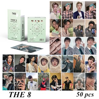 อัลบั้มโฟโต้การ์ดโฮโลแกรมเลเซอร์โฮโลแกรม THE 8 SEVENTEEN 50 ชิ้น ต่อกล่อง