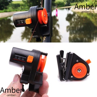 Amber อุปกรณ์นับความลึกสายเบ็ดตกปลา คุณภาพสูง