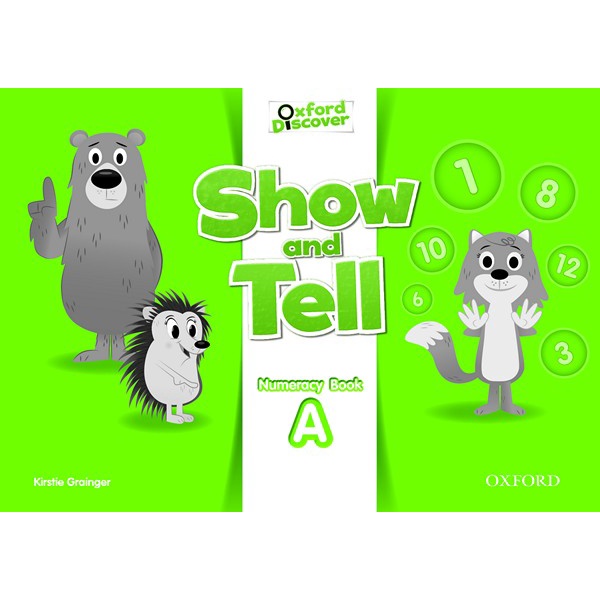 bundanjai-หนังสือเรียนภาษาอังกฤษ-oxford-oxford-show-and-tell-2-numeracy-book-a-p
