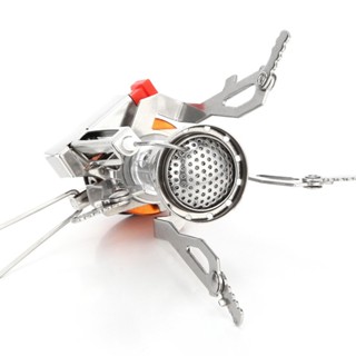 Mini Camping Stove Gas Burner Non-slip Folding High-temperature Gas Stove