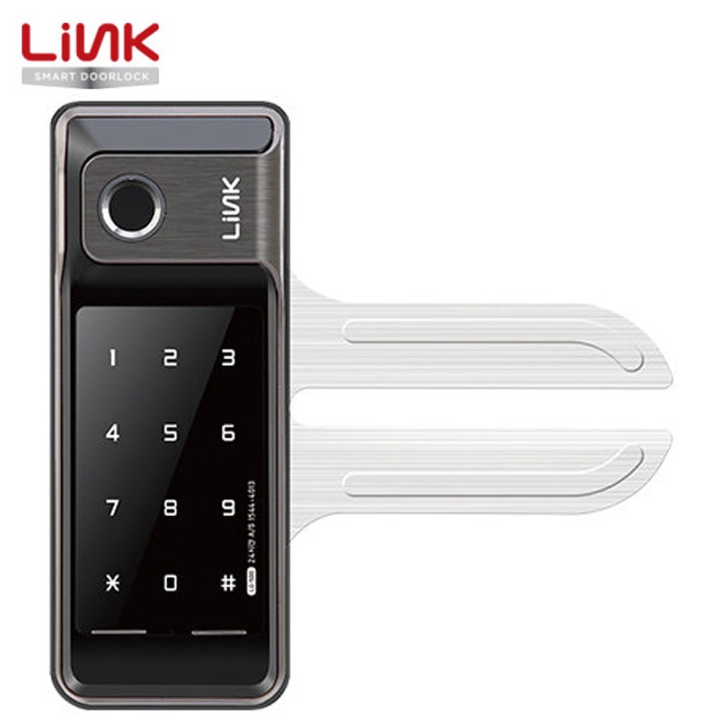 link-lg-500-digital-glass-door-lock-key-tag-fingerprint-touch-for-office-korea