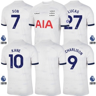 [Fans Issue] เสื้อกีฬาแขนสั้น ลายทีมชาติฟุตบอล SON spurS 23 24 Tott ชุดเหย้า