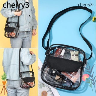 Cherry3 กระเป๋าสะพายไหล่ กระเป๋าถือ แบบใส กันน้ํา เหมาะกับเดินชายหาด สําหรับเดินทาง