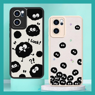 Back Cover couple Phone Case For OPPO Reno7 5G China funny leather personality advanced Phone lens protection protective