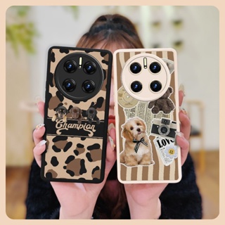 funny protective Phone Case For Huawei Mate50/Mate50E youth soft shell cute texture couple Phone lens protection advanced