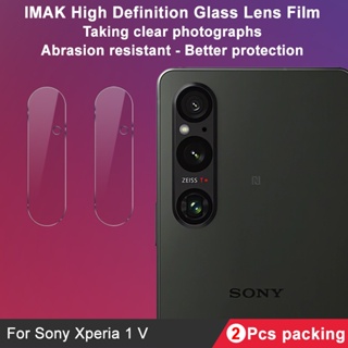 ฟิล์มกระจกนิรภัยกันรอยหน้าจอ เลนส์กล้อง ของแท้ สําหรับ iMak Sony Xperia 1 V Xperia1 5 HD