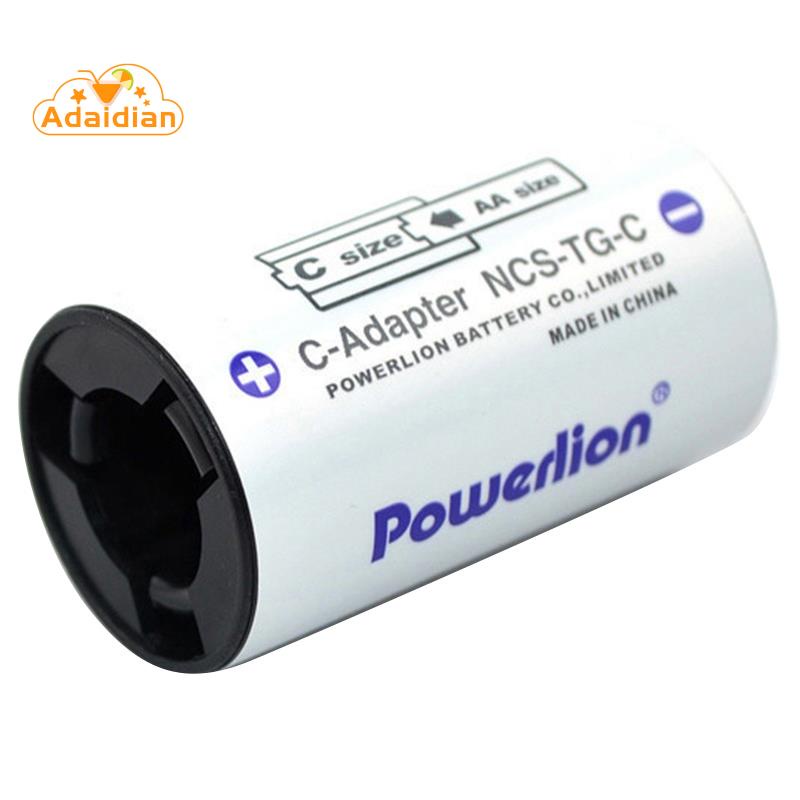 powerlion-อะแดปเตอร์แปลงแบตเตอรี่-aa-เป็น-c-ขนาด-4-แพ็ค