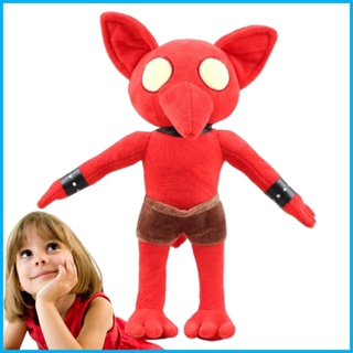 หมอนตุ๊กตานุ่ม รูปการ์ตูนสัตว์สยองขวัญ El Goblino ขนาด 32 ซม. สีแดง สําหรับประตูโรงแรม