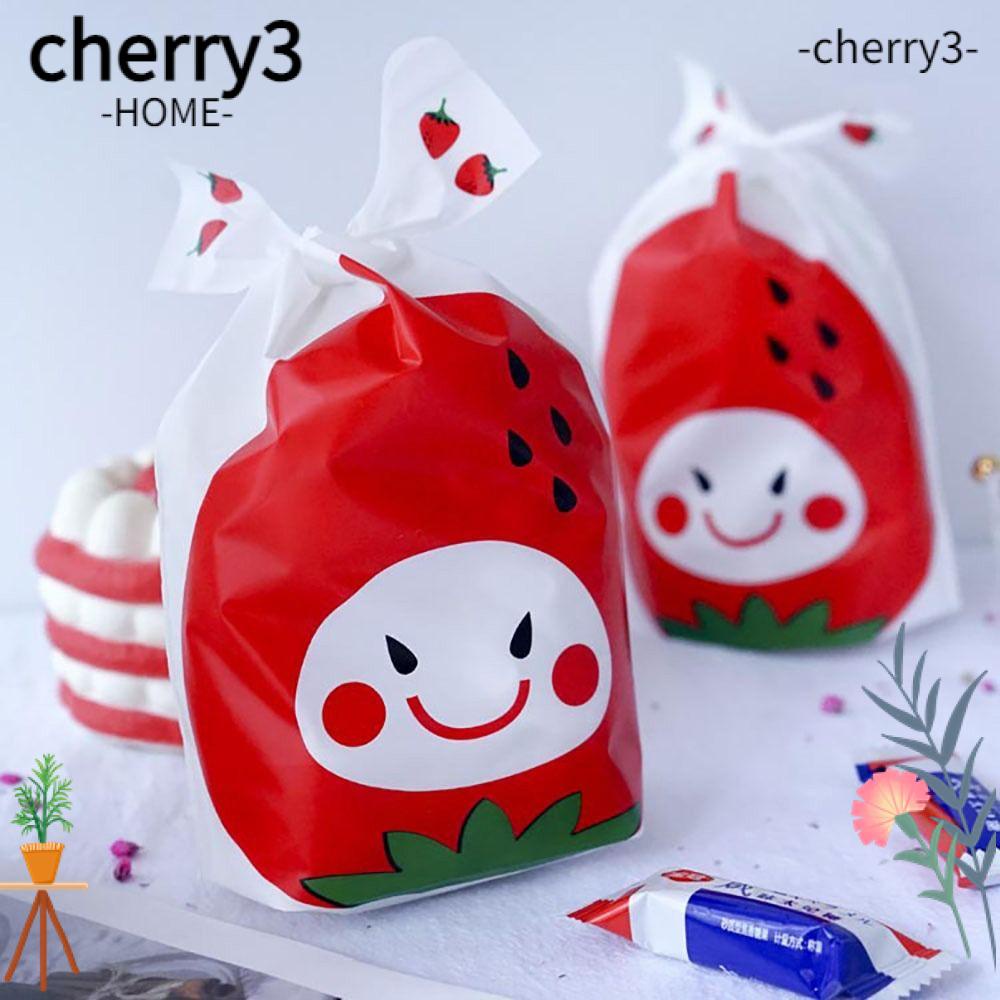 cherry3-ถุงขนม-ลายการ์ตูนสตรอเบอร์รี่-คุกกี้-บิสกิต-ของขวัญคริสต์มาส-สําหรับตกแต่งบ้าน-50-ชิ้น
