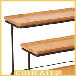 [Cuticate2] ถาดเสิร์ฟอาหาร ผลไม้ มาการอง อเนกประสงค์ 3 ชั้น สําหรับตกแต่งบ้าน