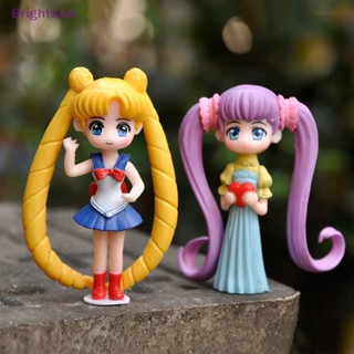 Brightstar โมเดลฟิกเกอร์ อนิเมะ SAILOR Moon สาวสวย น้ํา น้ําแข็ง ดวงจันทร์ ของเล่น สําหรับตกแต่ง