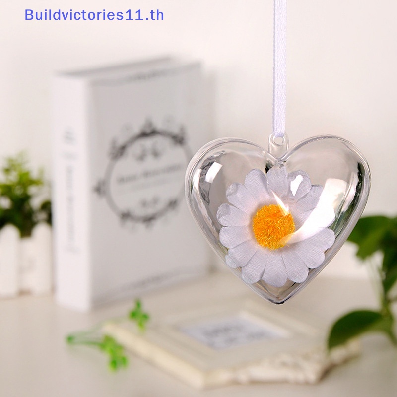 buildvictories11-ลูกบอลพลาสติกใส-รูปหัวใจ-สําหรับคริสต์มาส-1-ชิ้น