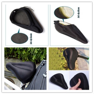 Silicone Bicycle Soft Gel Saddle Seat Cover Thick Cushion Pad Clearance sale